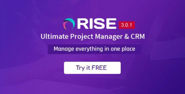 سیستم CRM و مدیریت پروژه RISE